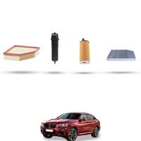 Hoffcar Set Service - 4 Filter FüR BMW X4 (G02, F98) 20Dx 140Kw Von 2018