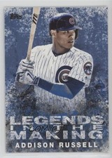 2018 Topps Legends in the Making Series 2 Blue Addison Russell #LITM-6 0b3