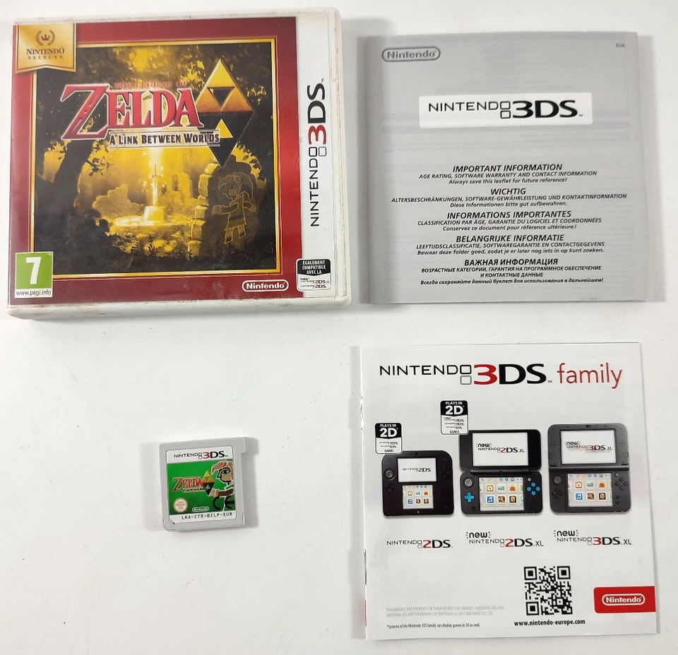 Jeu Nintendo 3DS VF  Zelda A Link Between Worlds avec notice  Envoi rapide suivi, photo 1 sur 2
