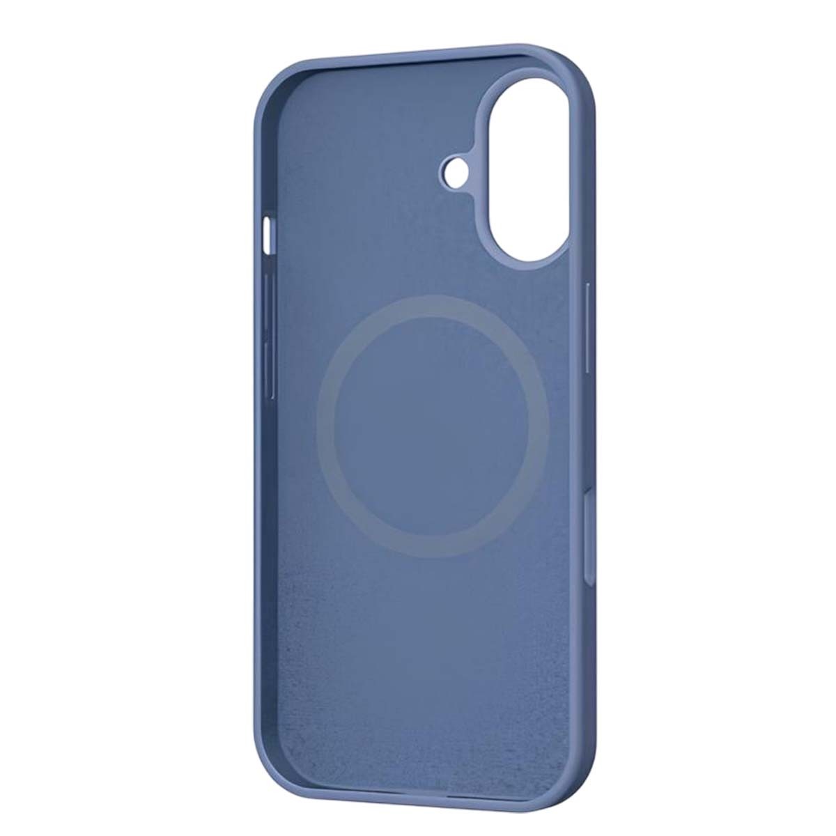Coque iPhone 17 silicone antichoc MW silicone bleu anti-empreintes - 2