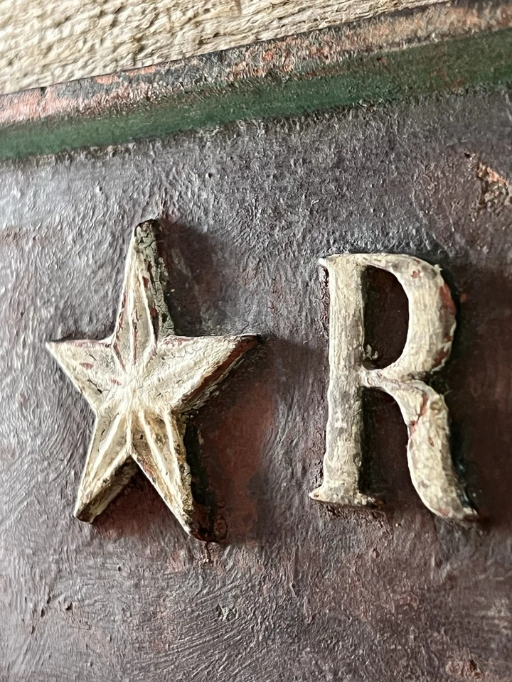 Antigua señal de tráfico francesa de hierro fundido Foto 3 de 4