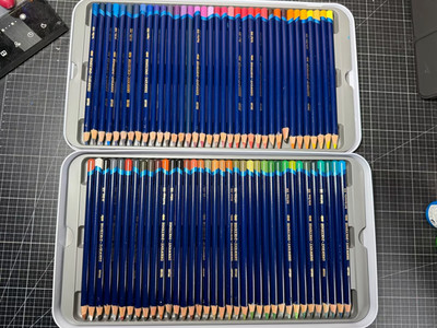 Derwent Inktense 72er Set + 34 weitere