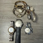 Lot of 8 Vintage Wristwatches • Great Brands • For Parts