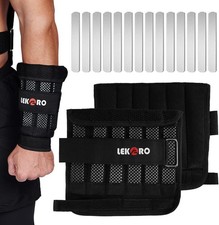 Adjustable Wrist Ankle Weights, Removable Arm  Leg Weight for Men  Women
