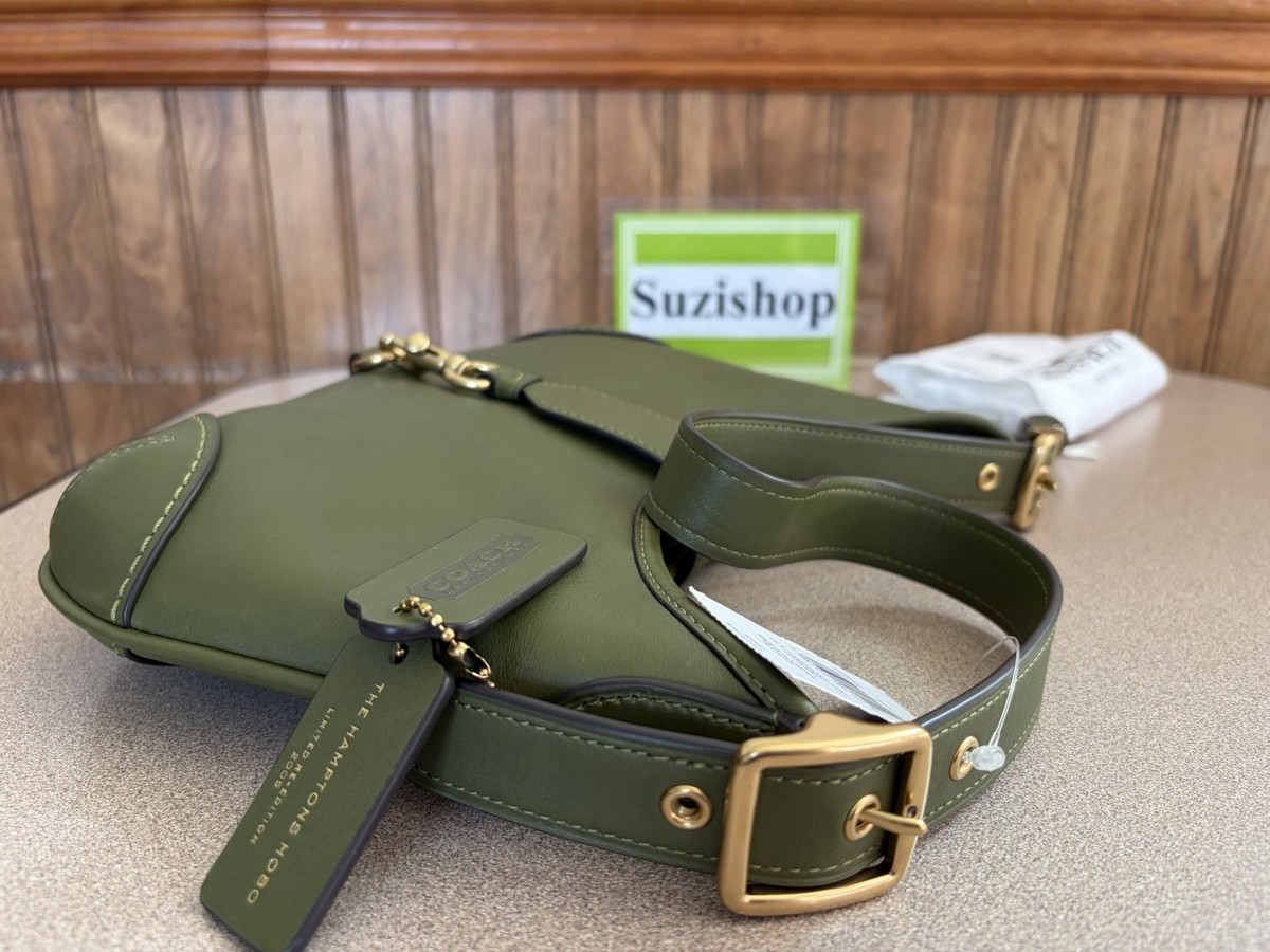 Coach Hamptons Hobo Bag Olive CW642 | eBay