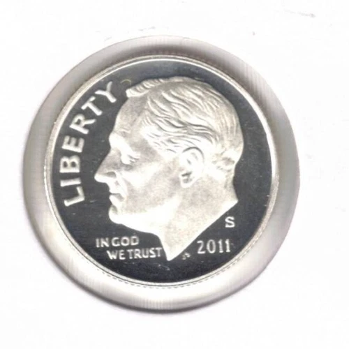 2011-S San Francisco Silver Proof Roosevelt Dime Coin!