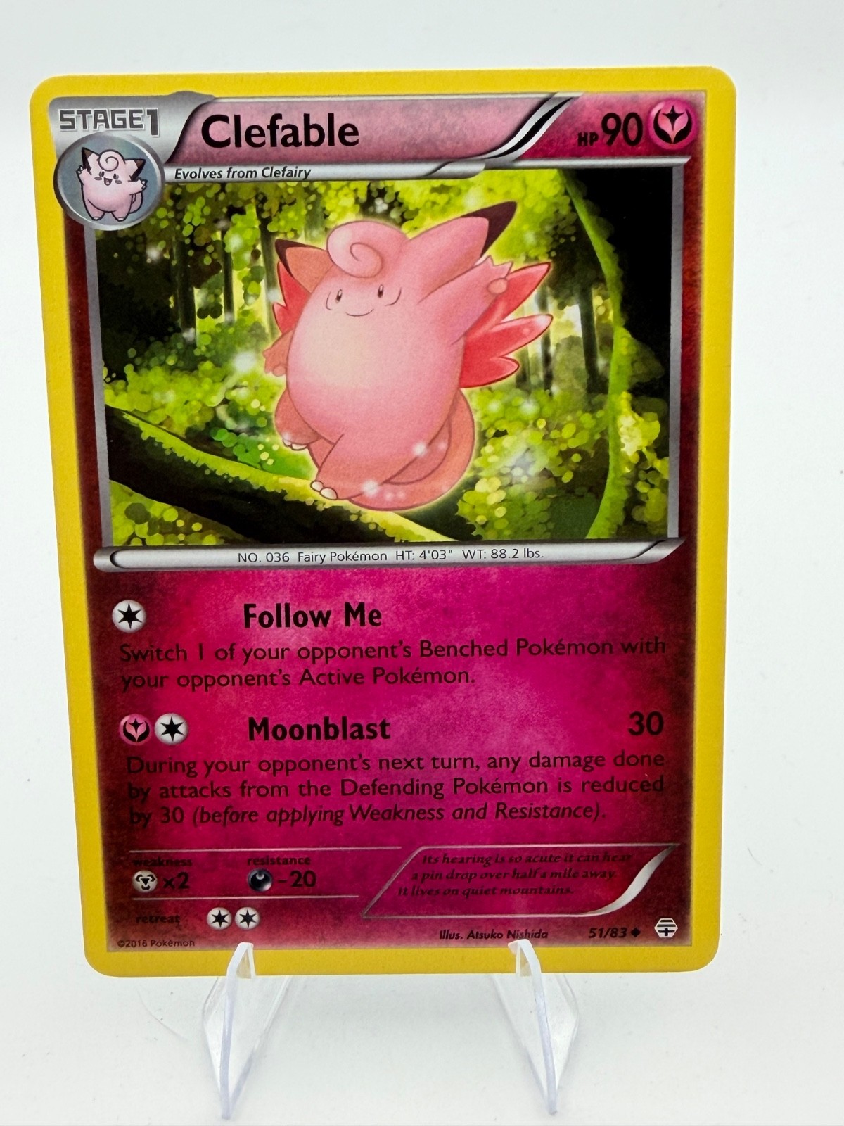 Clefable #51 Pokemon XY:Pokemon Generations