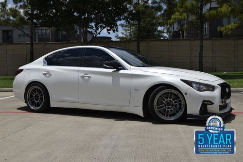 2018 Q50 3.0T LUXE NAV BK/CAM CUSTOM LTHR BODY KIT NICE