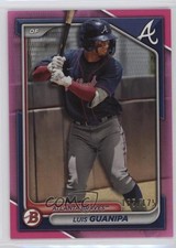 2024 Bowman Prospects Pink Border 165/175 Luis Guanipa #BP-118 05ol