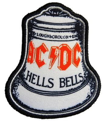 AC/DC AUFNÄHER PATCH # 99 HELLS BELLS FLICKEN ABZEICHEN 8x7cm