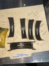 Acl Main Bearing Set 5m1432hx-std Race Series .001 In. Extra Cl For Ford 351w