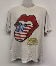 The Rolling Stones Vintage T Shirt World Tour 97-98 Bridges to Babylon Men's XL