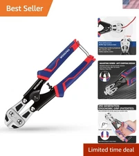 Professional 8-Inch Mini Bolt Cutter - Ultimate Cutting Tool for Electricians