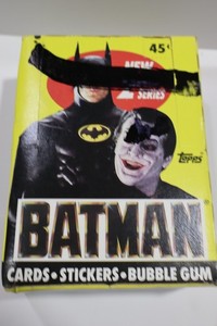 1989 Topps Batman Movie Trading Cards Series 2 Full Box of Factory Sealed Packs