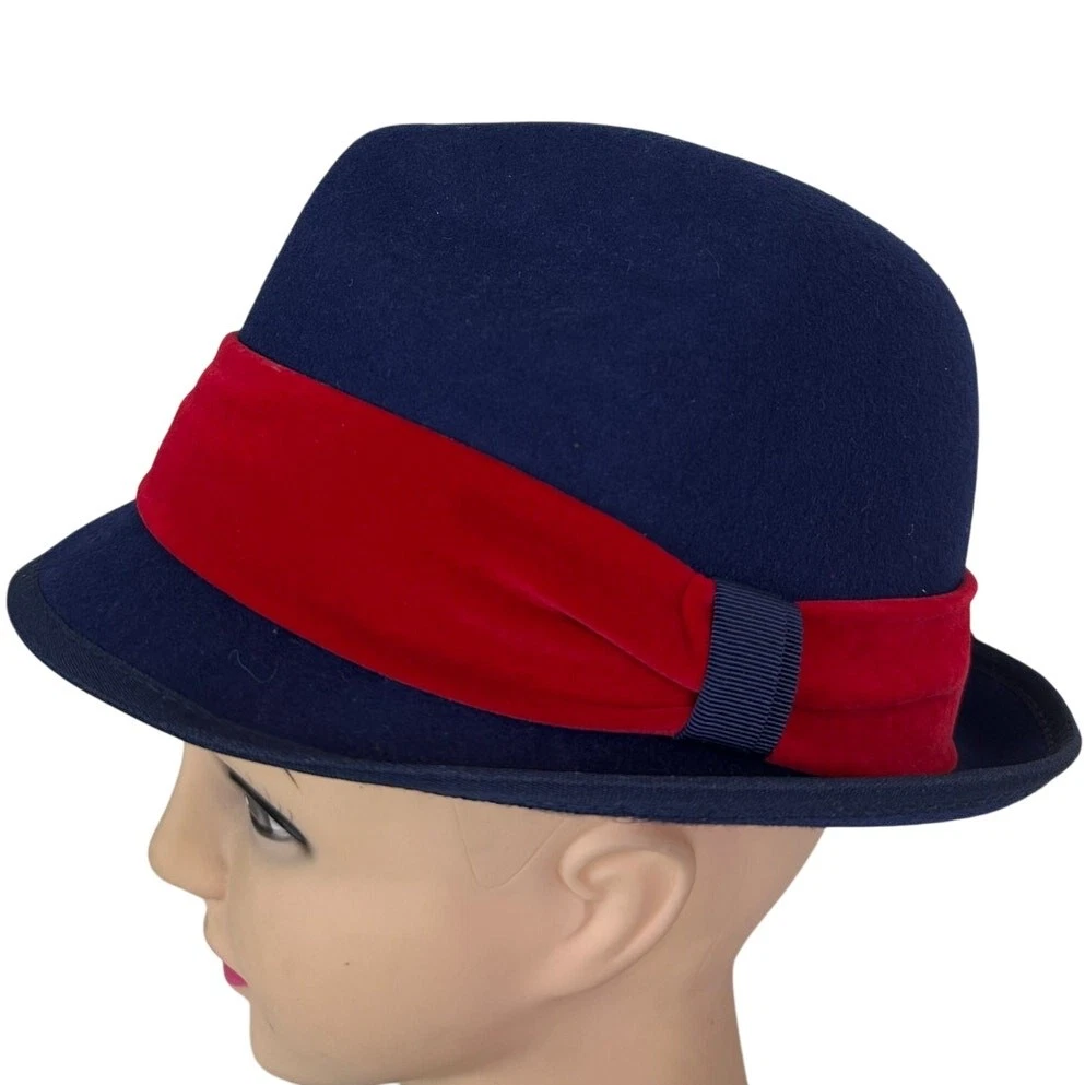 Fedora Velvet Hats for Women for sale | eBay display picture 2