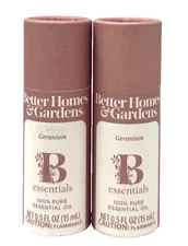 2 Better Homes & Gardens Geranium 100% Pure Essential Oil