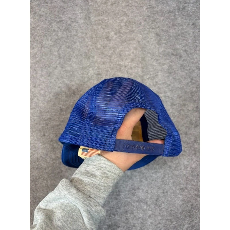 Vintage 80s Milwaukee Brewers World Series Fever MLB Trucker Hat Mesh Sportswear - Image 4 of 4