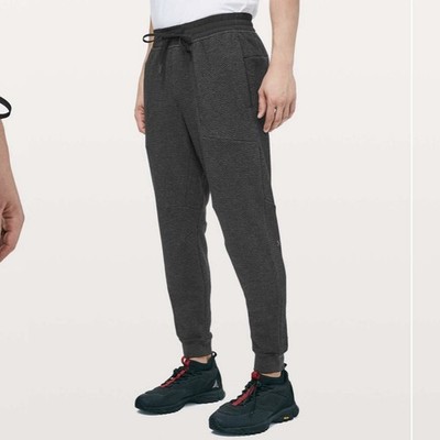 Lululemon At Ease Jogger Heathered Black Men's Small