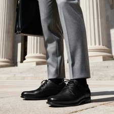Men's Leather Dress Shoes Comfort Oxfords Business Formal Office Shoes