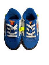 Puma Roma Toddler Sneakers Blue Orange Yellow Size 6C Kids Shoes