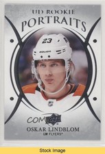 2018-19 Upper Deck UD Portraits Rookies Oskar Lindblom #P-71 READ vm9