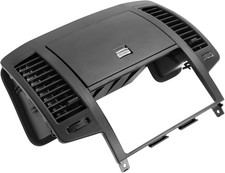 Apply to Durable Black Center Dash Radio Bezel Storage Cubby & Vents