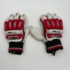 Cricket Batting Gloves Puma Stealth Youth Right Handed RH Red White