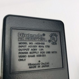 Nintendo NES-002 Power AC Adapter Cord ORIGINAL OEM TESTED WORKING