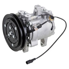 12v AC Compressor & Single-Groove A/C Clutch For Kubota Replaces Denso SV07E