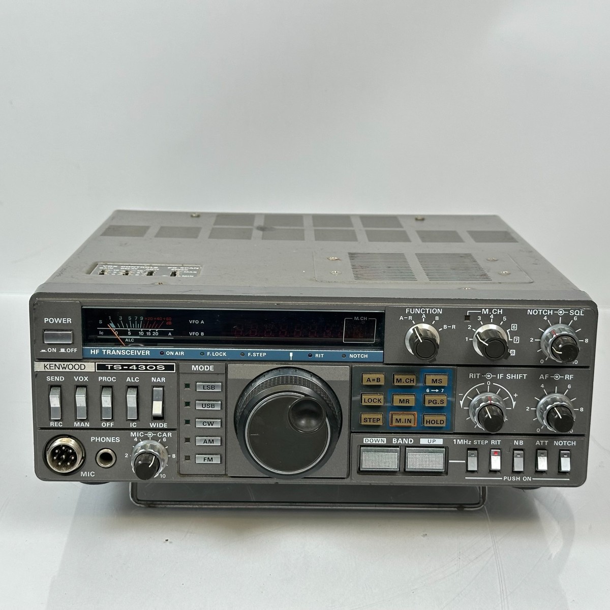 Kenwood TS-430S Vintage Ham Radio HF Transceiver | eBay
