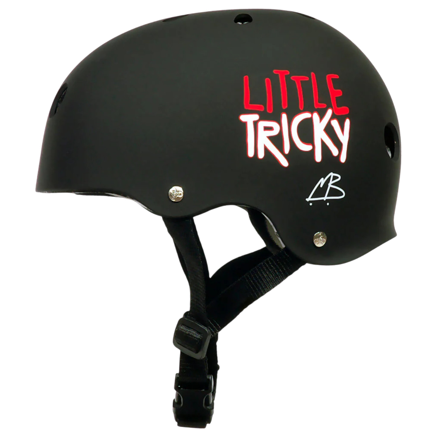 Triple 8 - Black Little Tricky Kids Dual Certified Helmet