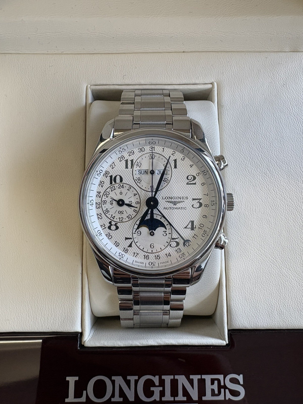 LONGINES Master Collection 40mm Chrono Moonphase L2.673.4.78.6