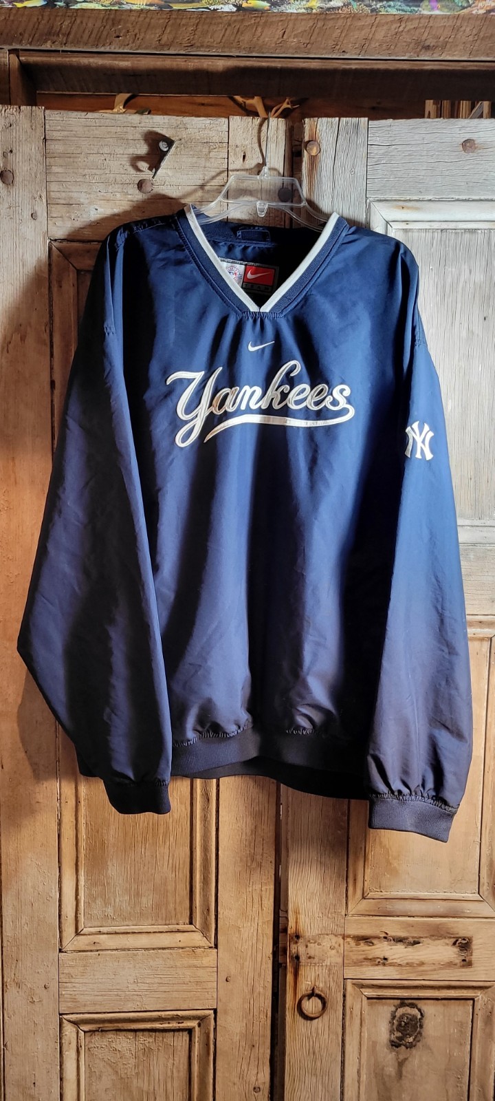 SACAI X NIKE Maglione giacca a vento Nike Yankees vintage XXL uomo swoosh centrale