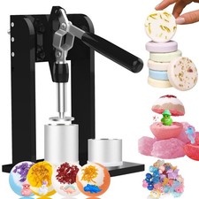 Bath Bomb Press Machine with 2 Pack 1.8 inches Bath Bomb Molds  with Surpris...