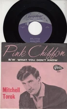 MITCHELL TOROK - PINK CHIFFON - ORIGINAL GUYDEN RECORDS 45 WPS - GREAT SHAPE