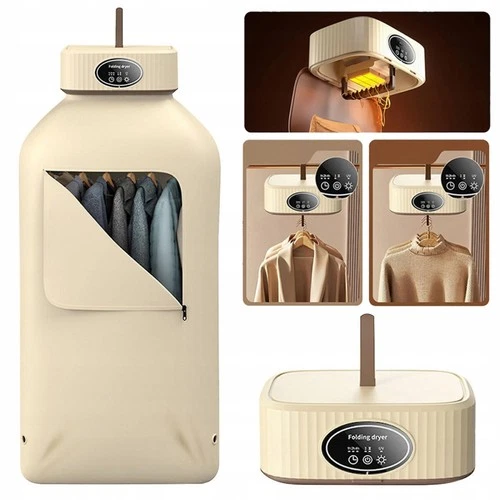 600W Elektrisch Trockner Wäschetrockner Warmlufttrockner Tragbarer Trockner - Bild 15 von 19