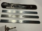 Set Of 3 General  No. 300 6” Rules. 1 Stainless Steel 2 Not SS. Includes 1 Case — photo 2