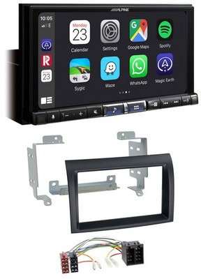 Alpine 2DIN DAB USB MP3 Bluetooth Autoradio für Citroen Jumper Peugeot Boxer Fia