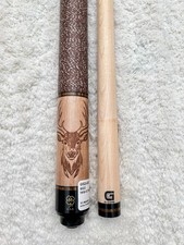 McDermott G522 Pool Cue w/ 12.75mm G-Core Shaft, BUCK "Wild Fire" FREE HARD CASE