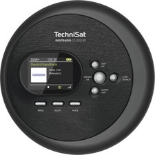 Technisat DIGITRADIO CD 2 GO DAB+/BT Schwarz,...