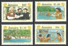 Jamaica 1991 mint stamps set MNH (**)