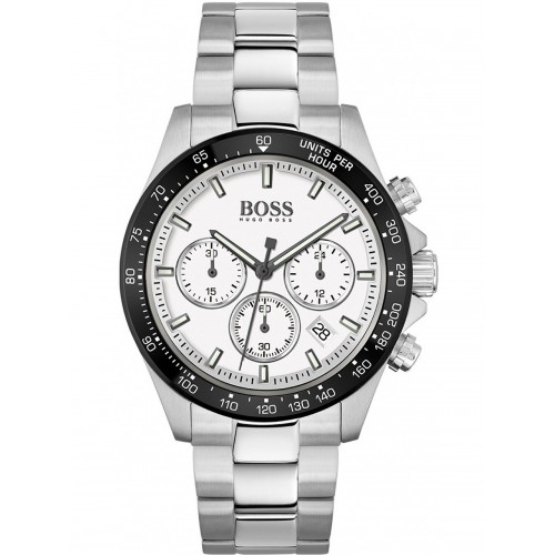 Montre chronographe Hugo Boss Hero HB1513875 cadeau idéal homme boîtier acier