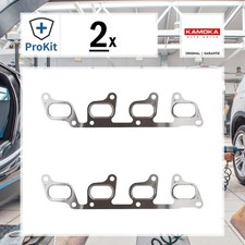 2x ORIGINAL® Kamoka Dichtung, Abgaskrümmer für VW POLO V PASSAT B7 Variant