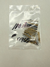 100 Asst. Clock Brass Steel Taper Pins, CM116-17466