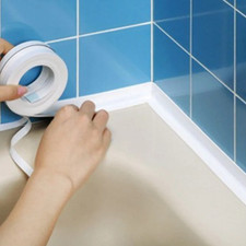 1pc Bathroom Waterproof PVC Sealing Tape Bath...