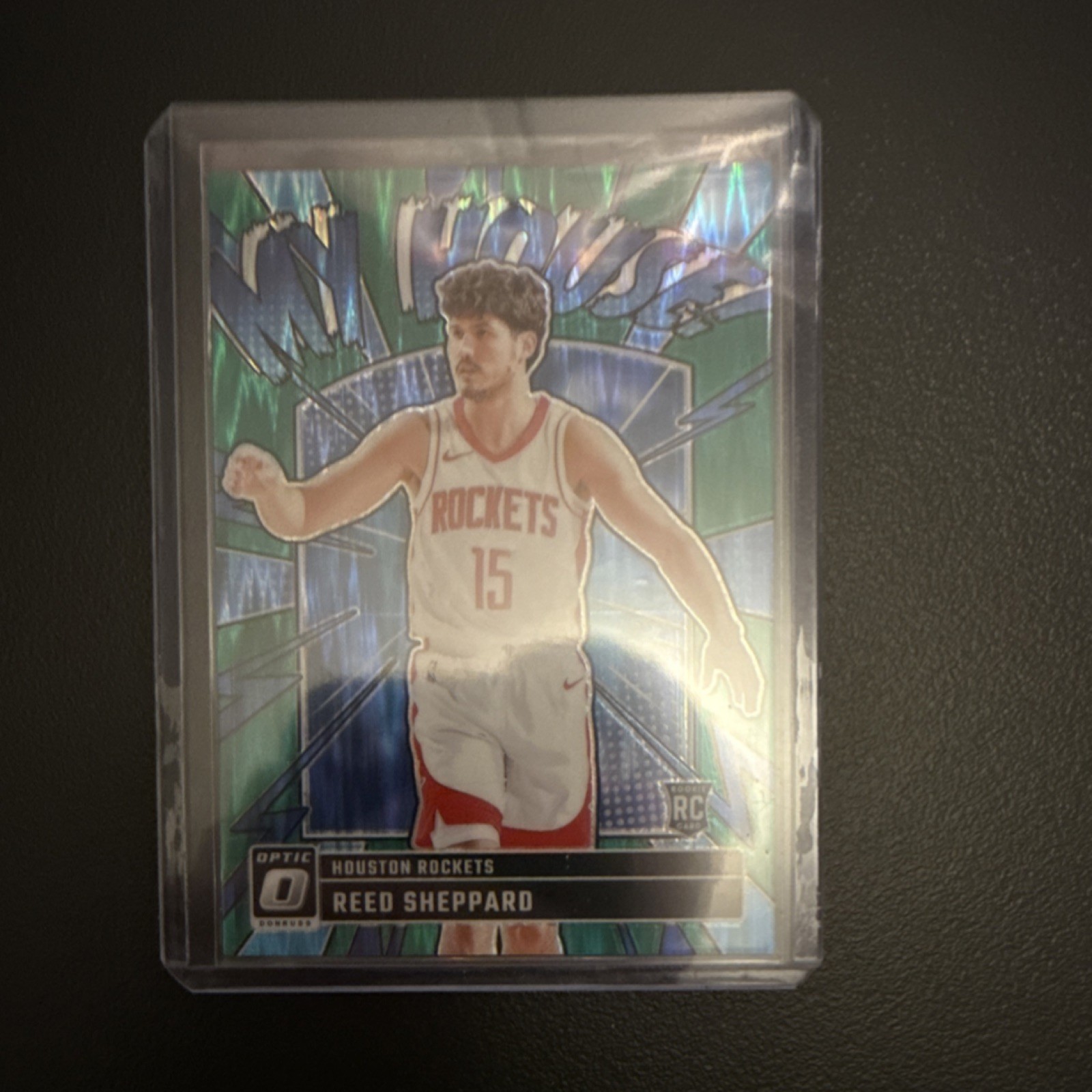 2024-25 Panini Donruss Optic My House Green Shock Prizm /149 Reed Sheppard RC
