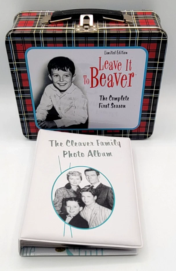 Leave It to Beaver Lunchbox Complete First Season TV + Photo Album DVD Set Foto 3 de 4