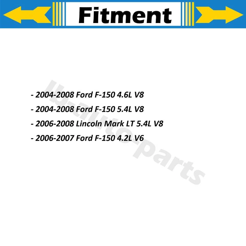 Brazo de control delantero izquierdo con rótula 2x para Lincoln Mark LT 2006 2007 2008 5,4 L Foto 2 de 4