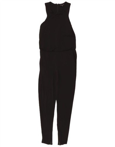 Massimo Dutti, Massimo Dutti Womens Sleeveless Jumpsuit UK 10 Small Black CI12