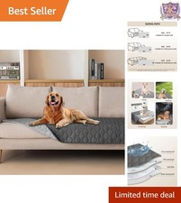Dog Blanket Waterproof Reversible Soft Pet Cover for Sofa Couch Car 30x80